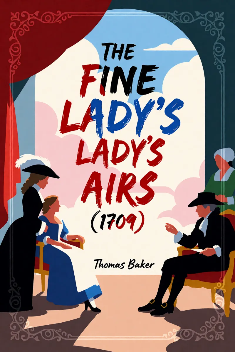 Cover of The Fine Lady's Airs (1709) by Thomas Baker