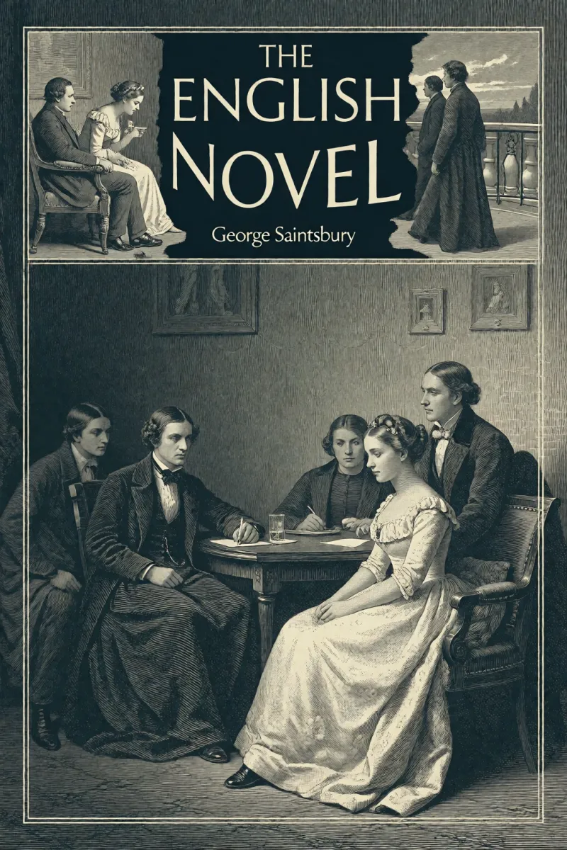 Cover of The English Novel by George Saintsbury