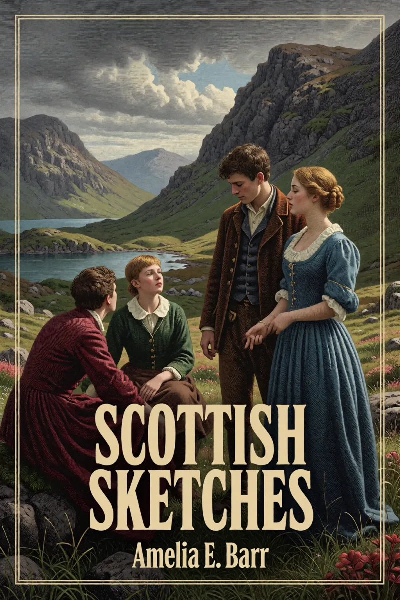 Cover of Scottish sketches by Amelia E. Barr