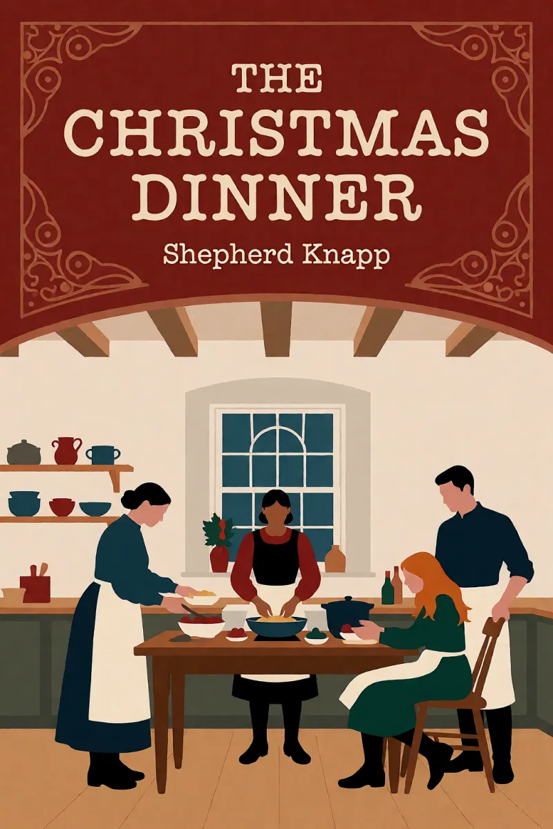 Cover of The Christmas Dinner by Shepherd Knapp