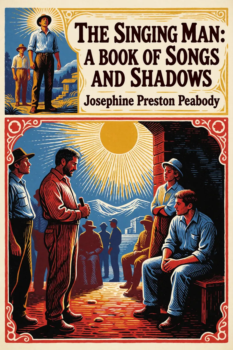 Cover of The Singing Man: A Book of Songs and Shadows by Josephine Preston Peabody