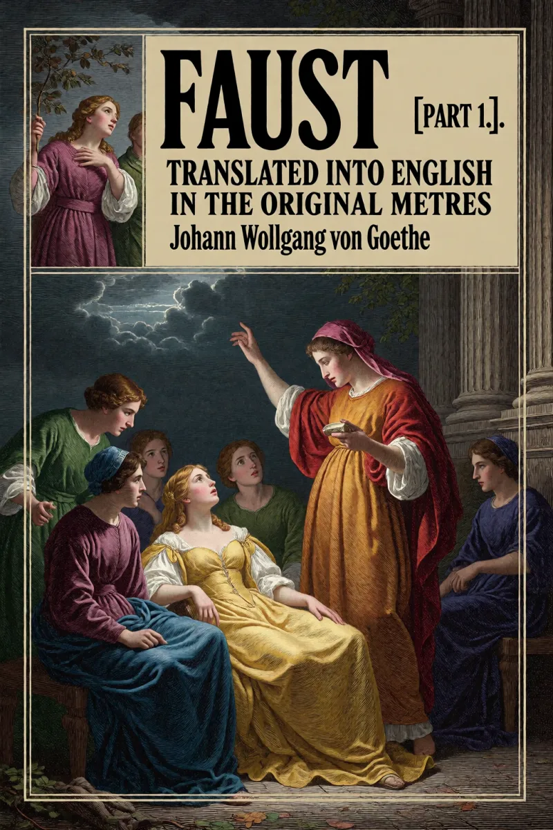 Cover of Faust [part 1]. Translated Into English in the Original Metres by Johann Wolfgang von Goethe