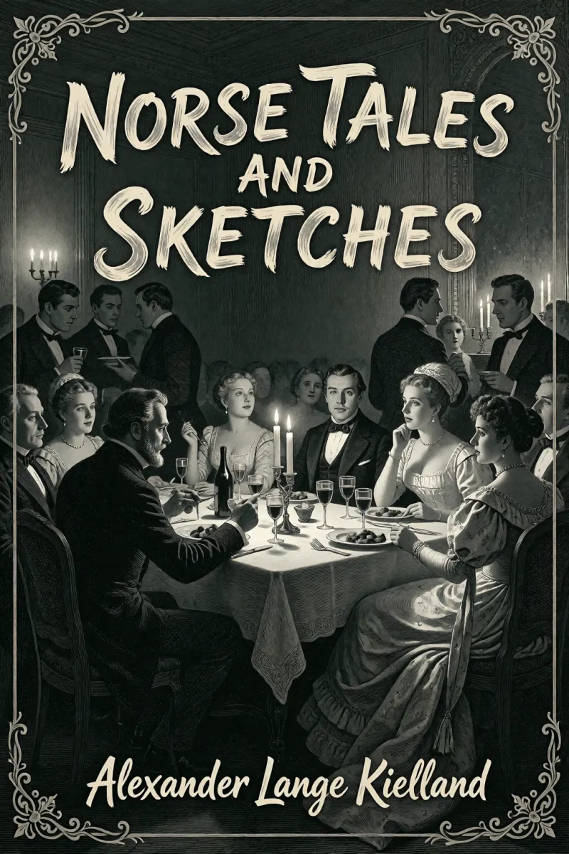 Cover of Norse Tales and Sketches by Alexander Lange Kielland