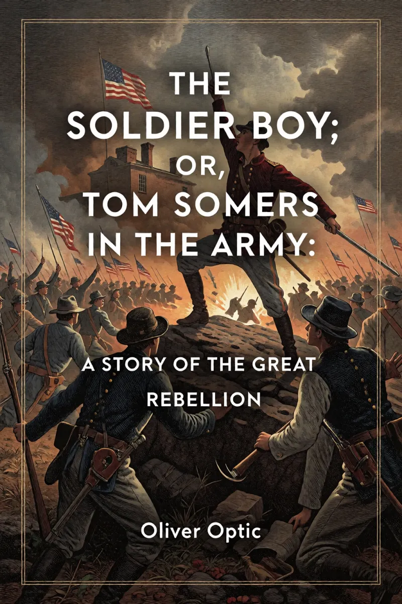 Cover of The Soldier Boy; or, Tom Somers in the Army: A Story of the Great Rebellion by Oliver Optic
