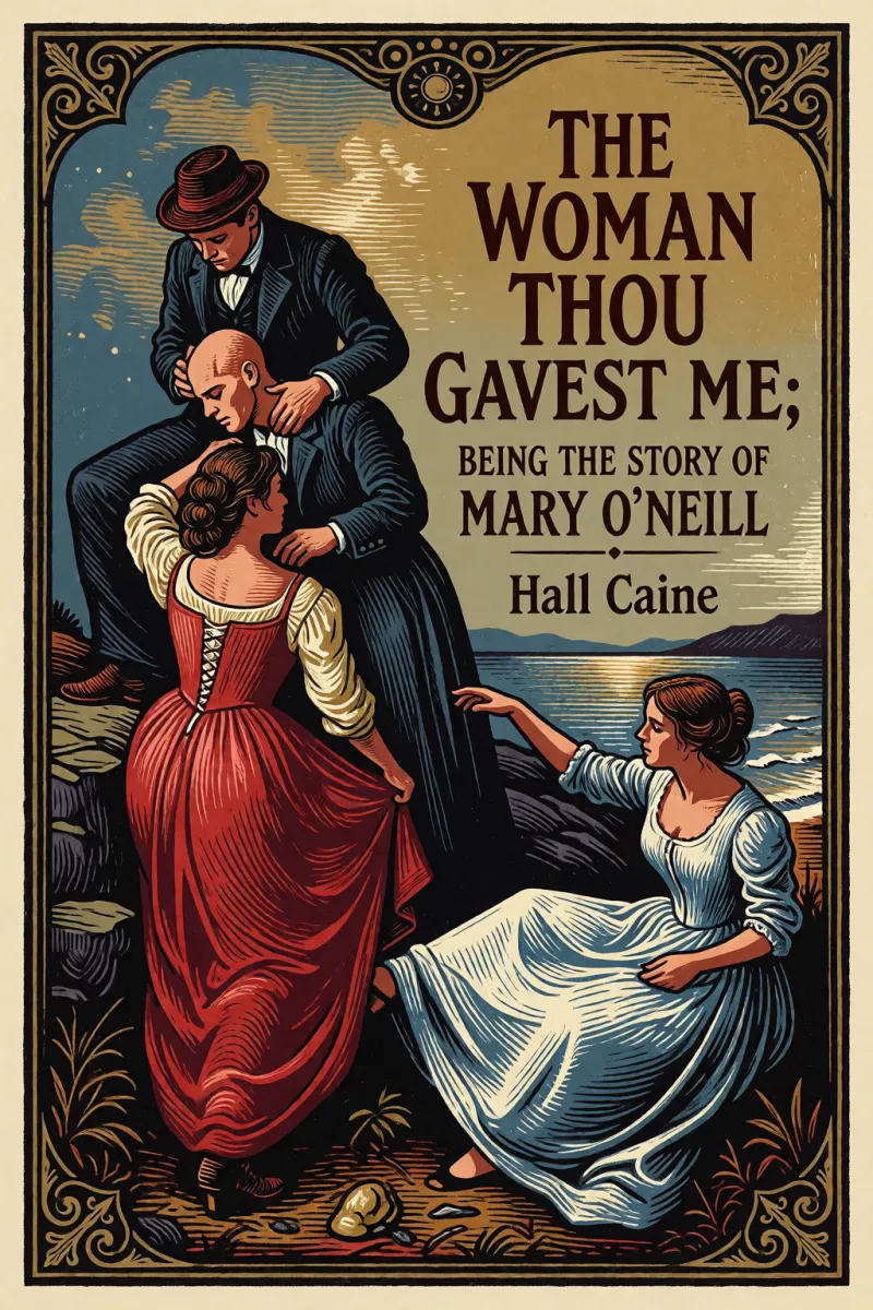 Cover of The Woman Thou Gavest Me; Being the Story of Mary O'Neill by Hall Caine
