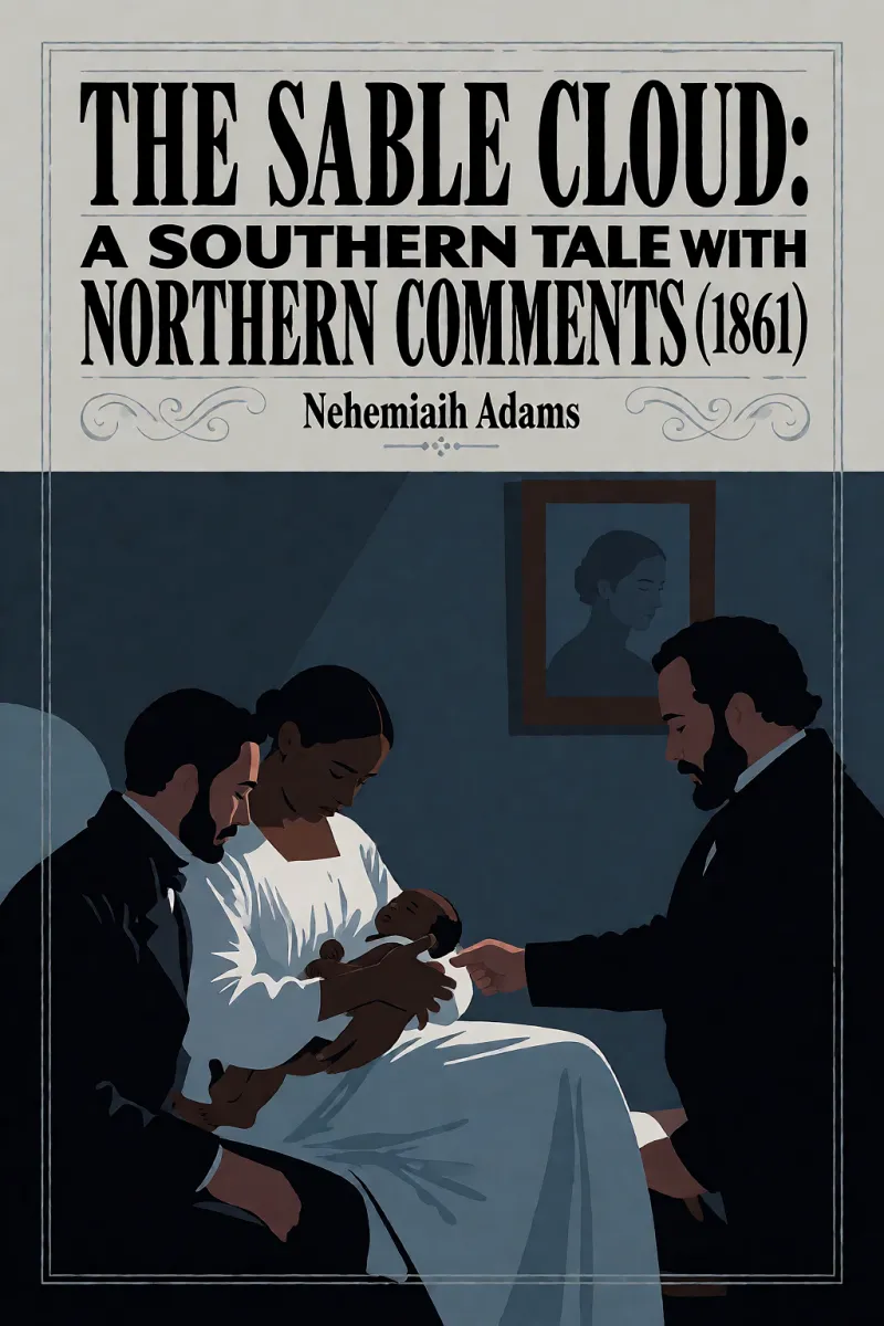 Cover of The Sable Cloud: A Southern Tale With Northern Comments (1861) by Nehemiah Adams