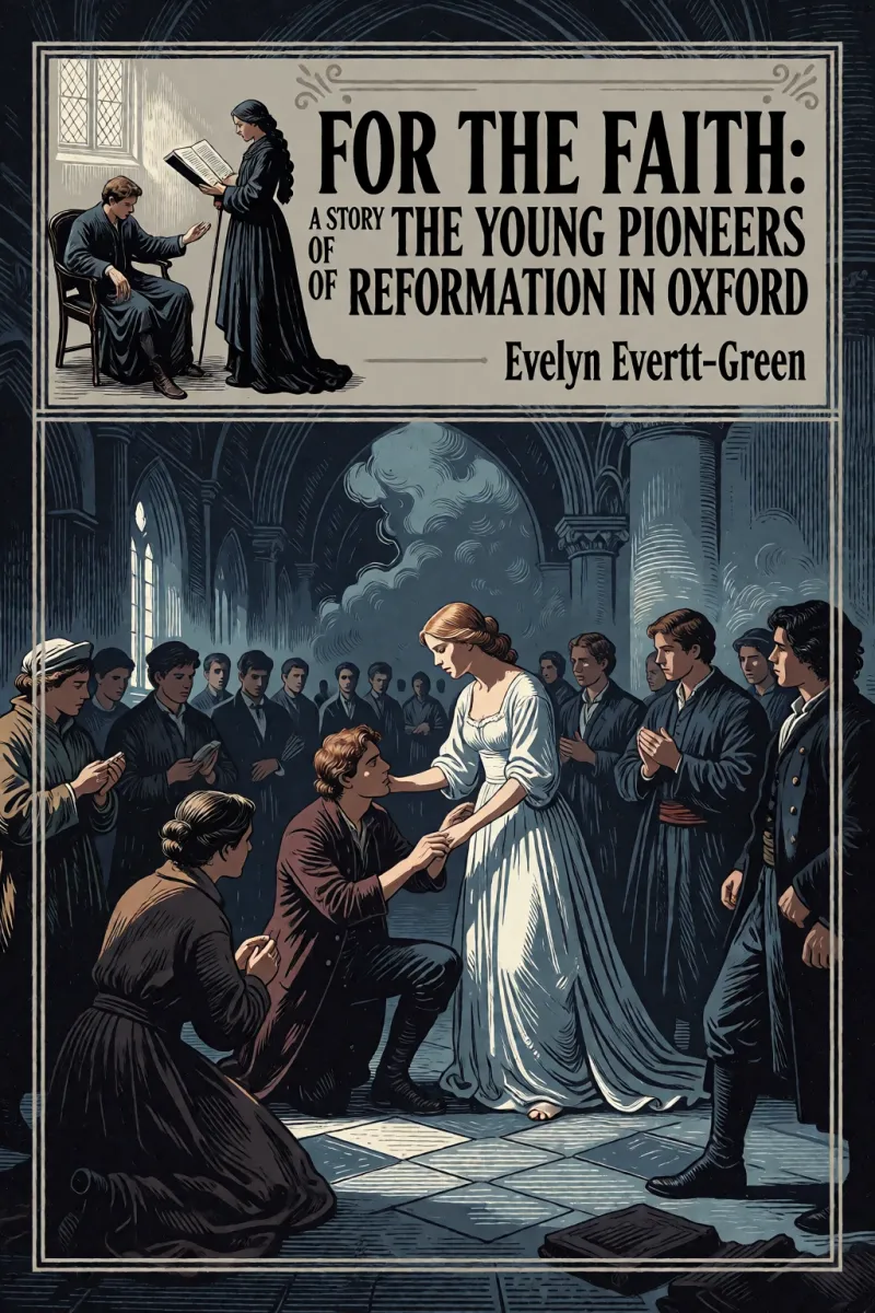 Cover of For the Faith: A Story of the Young Pioneers of Reformation in Oxford by Evelyn Everett-Green
