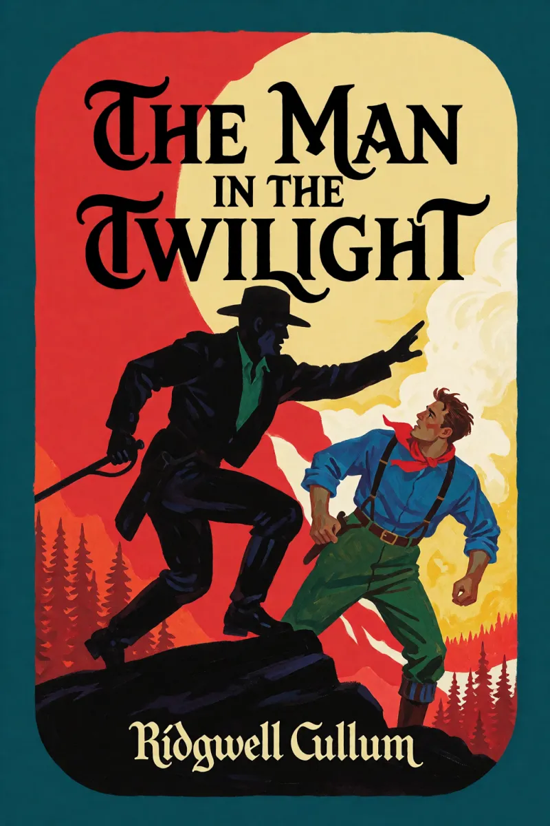 Cover of The Man in the Twilight by Ridgwell Cullum