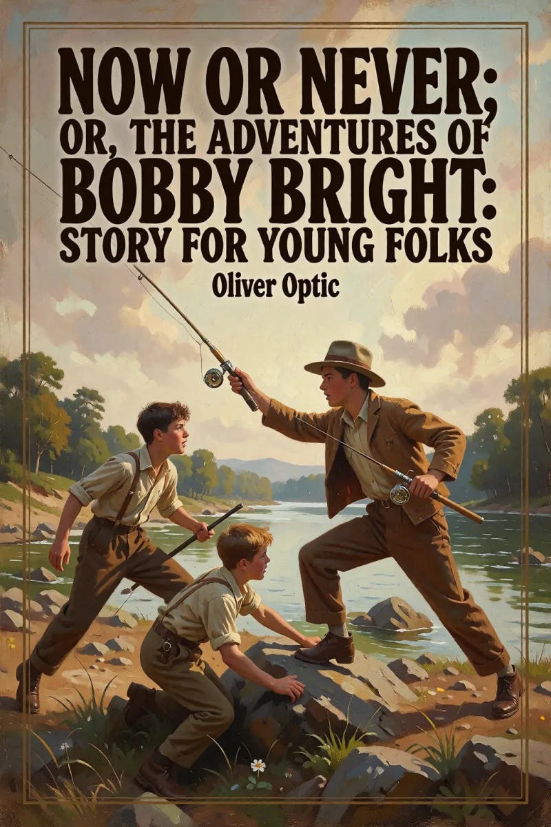 Cover of Now or Never; Or, The Adventures of Bobby Bright: A Story for Young Folks by Oliver Optic