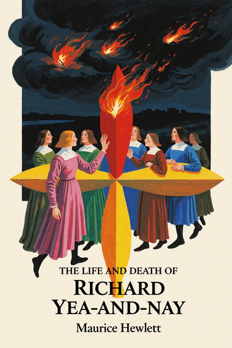 Cover of The Life and Death of Richard Yea-and-Nay by Maurice Hewlett