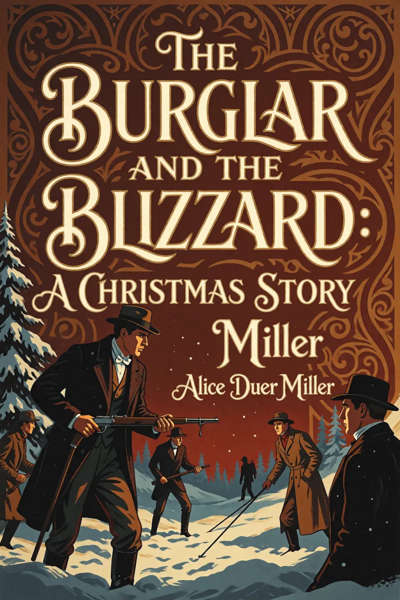 Cover of The Burglar and the Blizzard: A Christmas Story by Alice Duer Miller