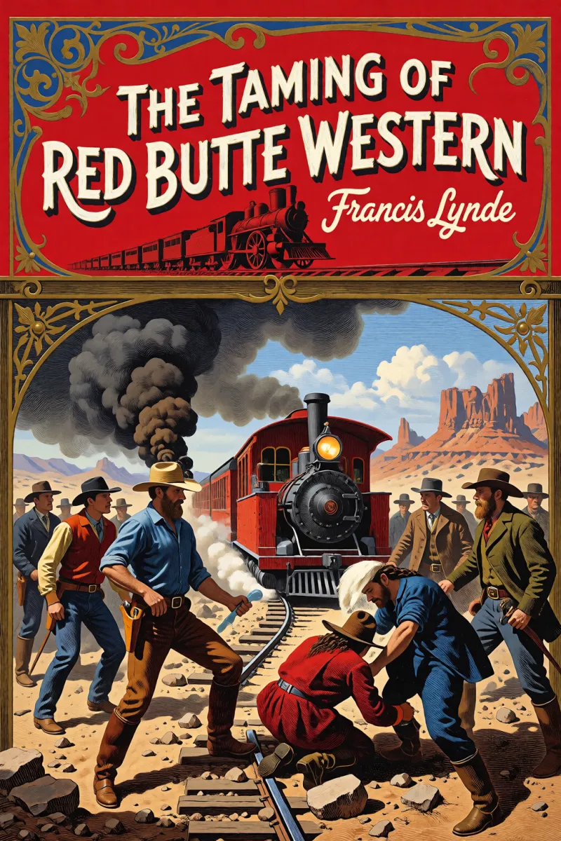 Cover of The Taming of Red Butte Western by Francis Lynde