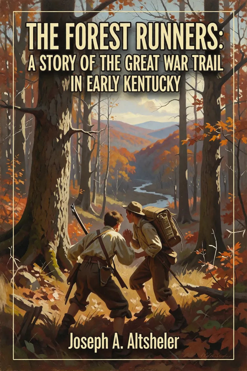 Cover of The Forest Runners: A Story of the Great War Trail in Early Kentucky by Joseph A. Altsheler
