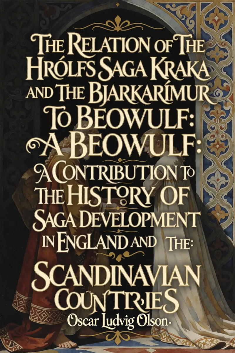 Cover of The Relation of the Hrólfs Saga Kraka and the Bjarkarímur to Beowulf: A Contribution To The History Of Saga Development In England And The: Scandinavian Countries by Oscar Ludvig Olson