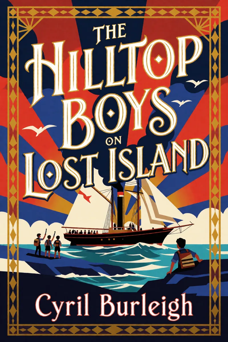 Cover of The Hilltop Boys on Lost Island by Cyril Burleigh