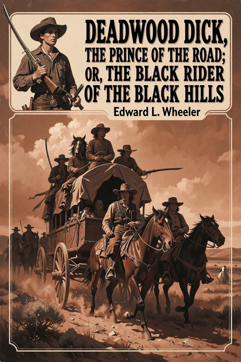 Cover of Deadwood Dick, the Prince of the Road; or, The Black Rider of the Black Hills by Edward L. Wheeler