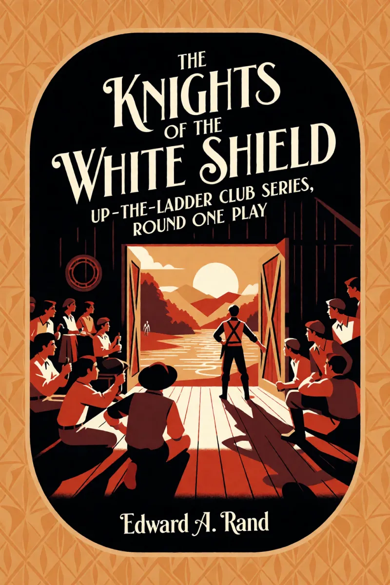 Cover of The Knights of the White Shield: Up-the-Ladder Club Series, Round One Play by Edward A. Rand