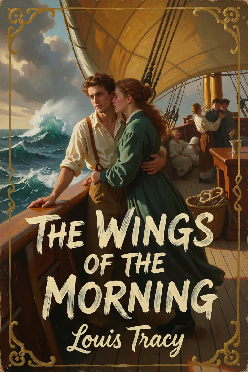 Cover of The Wings of the Morning by Louis Tracy