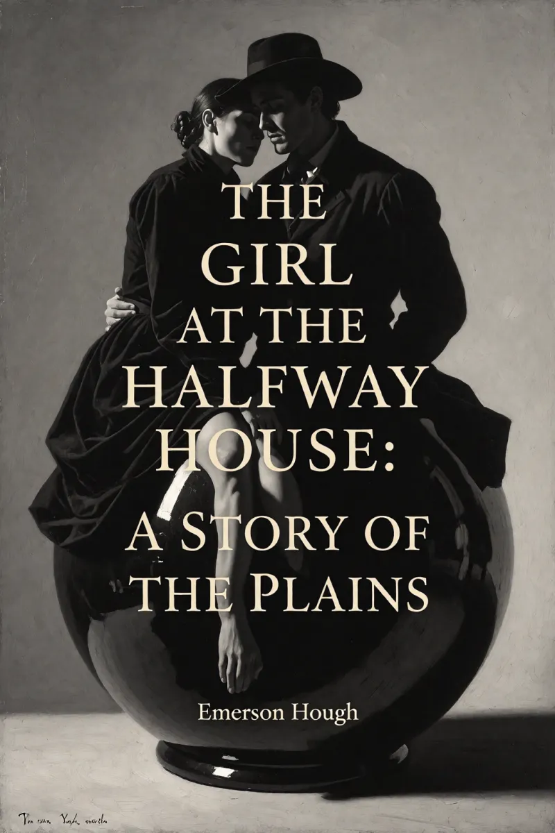 Cover of The Girl at the Halfway House: A Story of the Plains by Emerson Hough