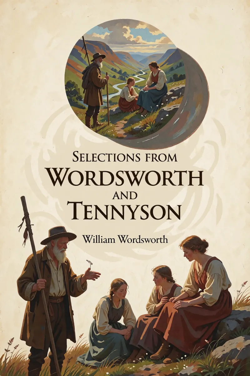 Cover of Selections from Wordsworth and Tennyson by William Wordsworth