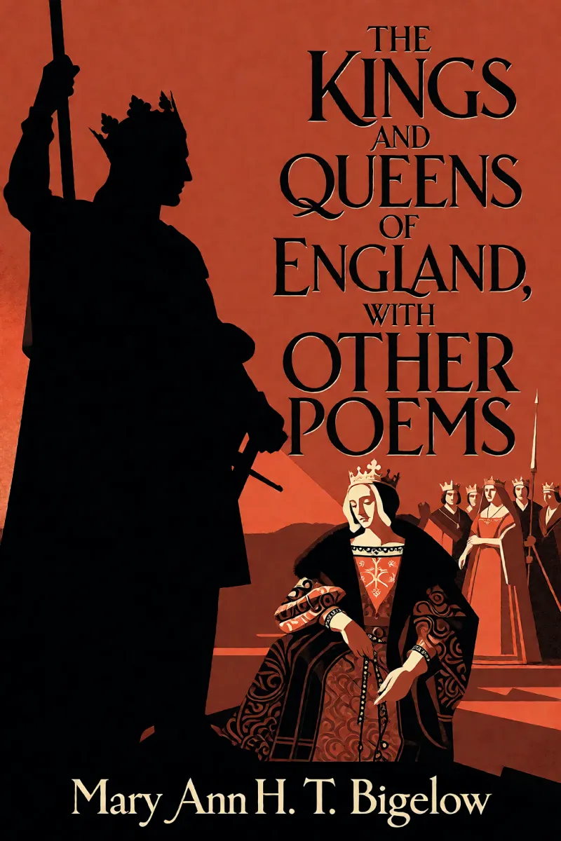 Cover of The kings and queens of England, with other poems by Mary Ann H. T. Bigelow