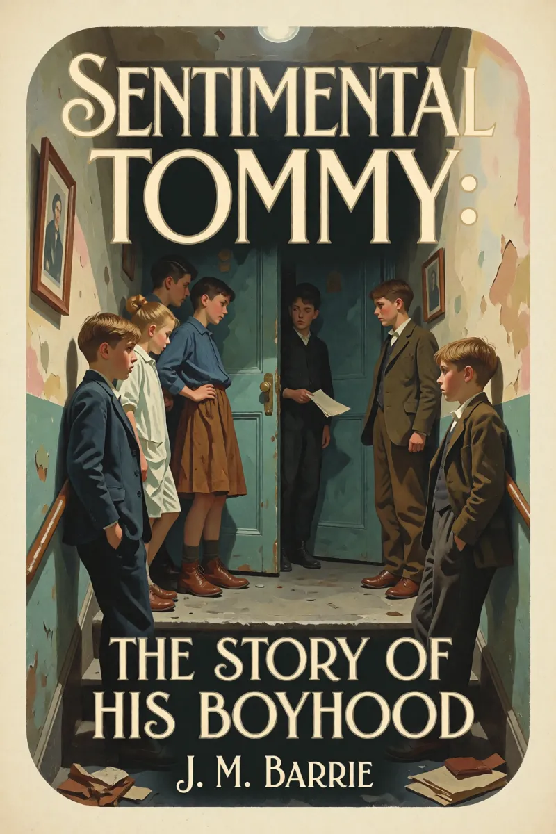 Cover of Sentimental Tommy: The Story of His Boyhood by J. M. Barrie