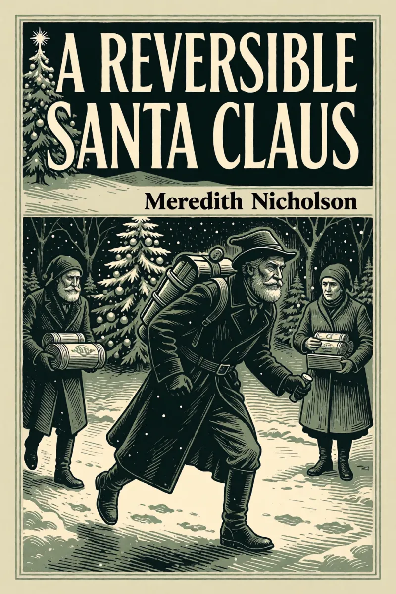 Cover of A Reversible Santa Claus by Meredith Nicholson