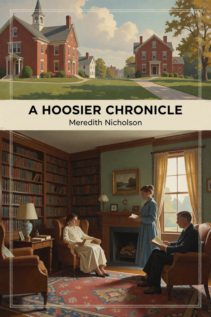 Cover of A Hoosier Chronicle by Meredith Nicholson