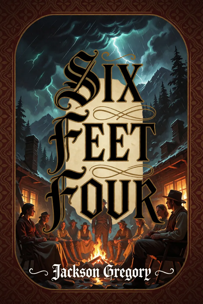 Cover of Six Feet Four by Jackson Gregory