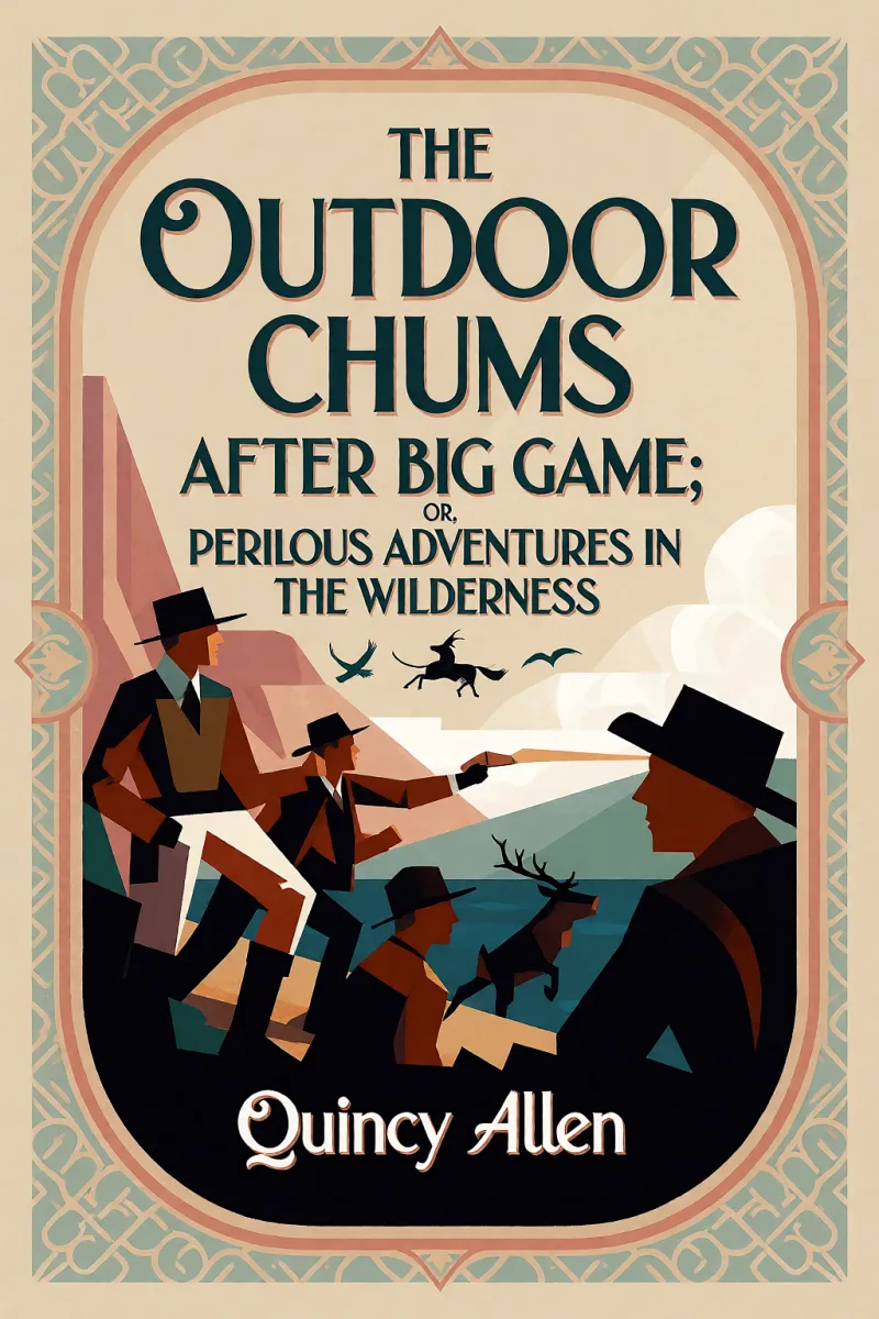 Cover of The Outdoor Chums After Big Game; Or, Perilous Adventures in the Wilderness by Quincy Allen