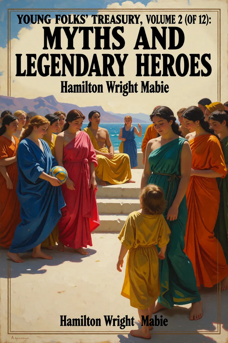 Cover of Young Folks' Treasury, Volume 2 (of 12): Myths and Legendary Heroes by Hamilton Wright Mabie