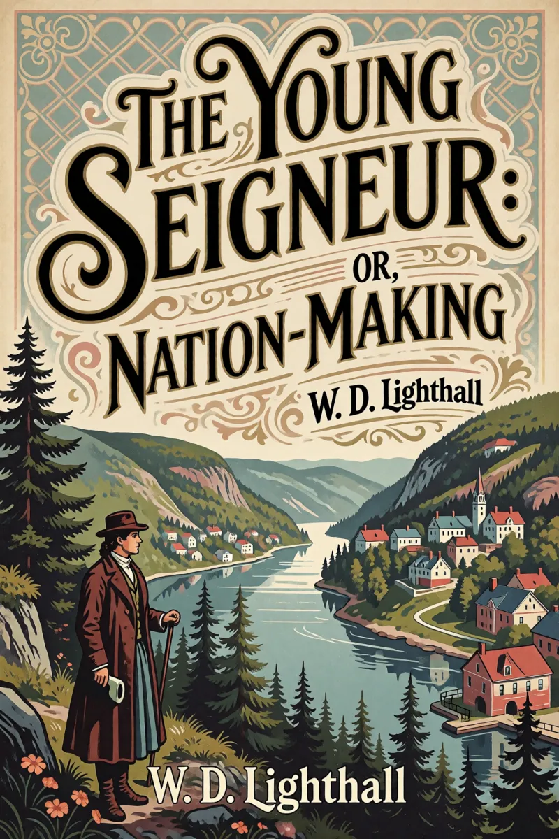Cover of The Young Seigneur: Or, Nation-Making by W. D. Lighthall