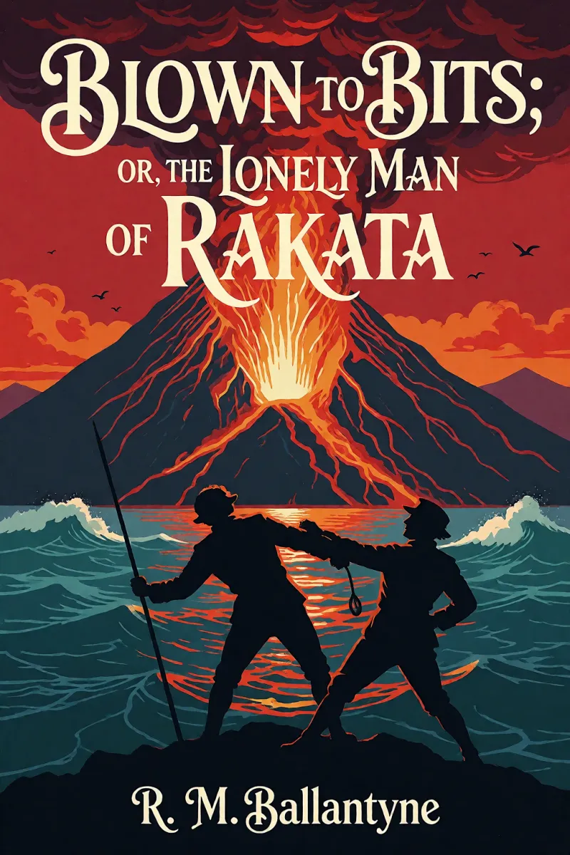 Cover of Blown to Bits; or, The Lonely Man of Rakata by R. M. Ballantyne