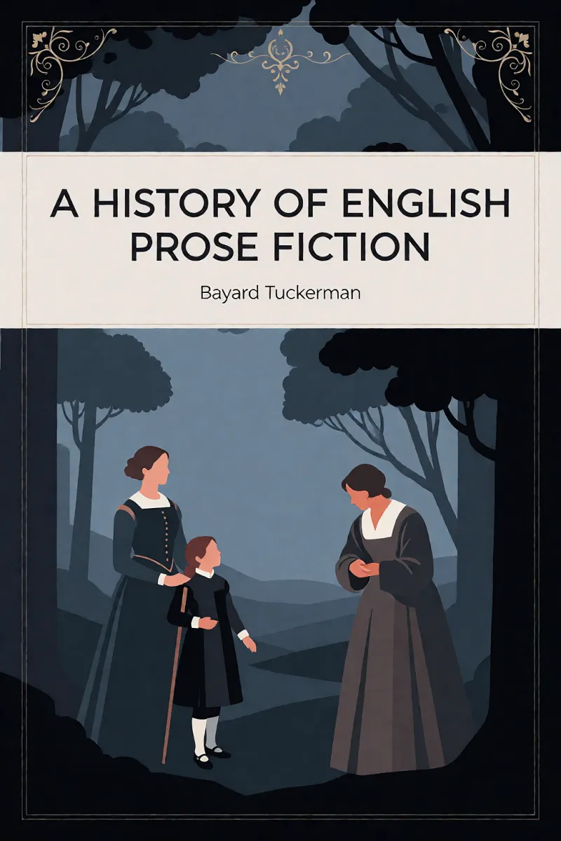 Cover of A History of English Prose Fiction by Bayard Tuckerman