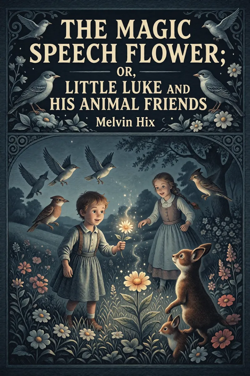 Cover of The magic speech flower; or, Little Luke and his animal friends by Melvin Hix