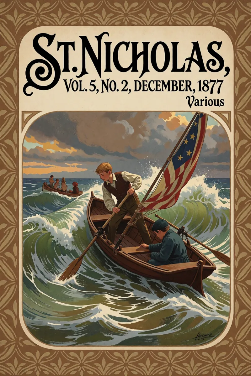 Cover of St. Nicholas, Vol. 5, No. 2, December, 1877 by Various
