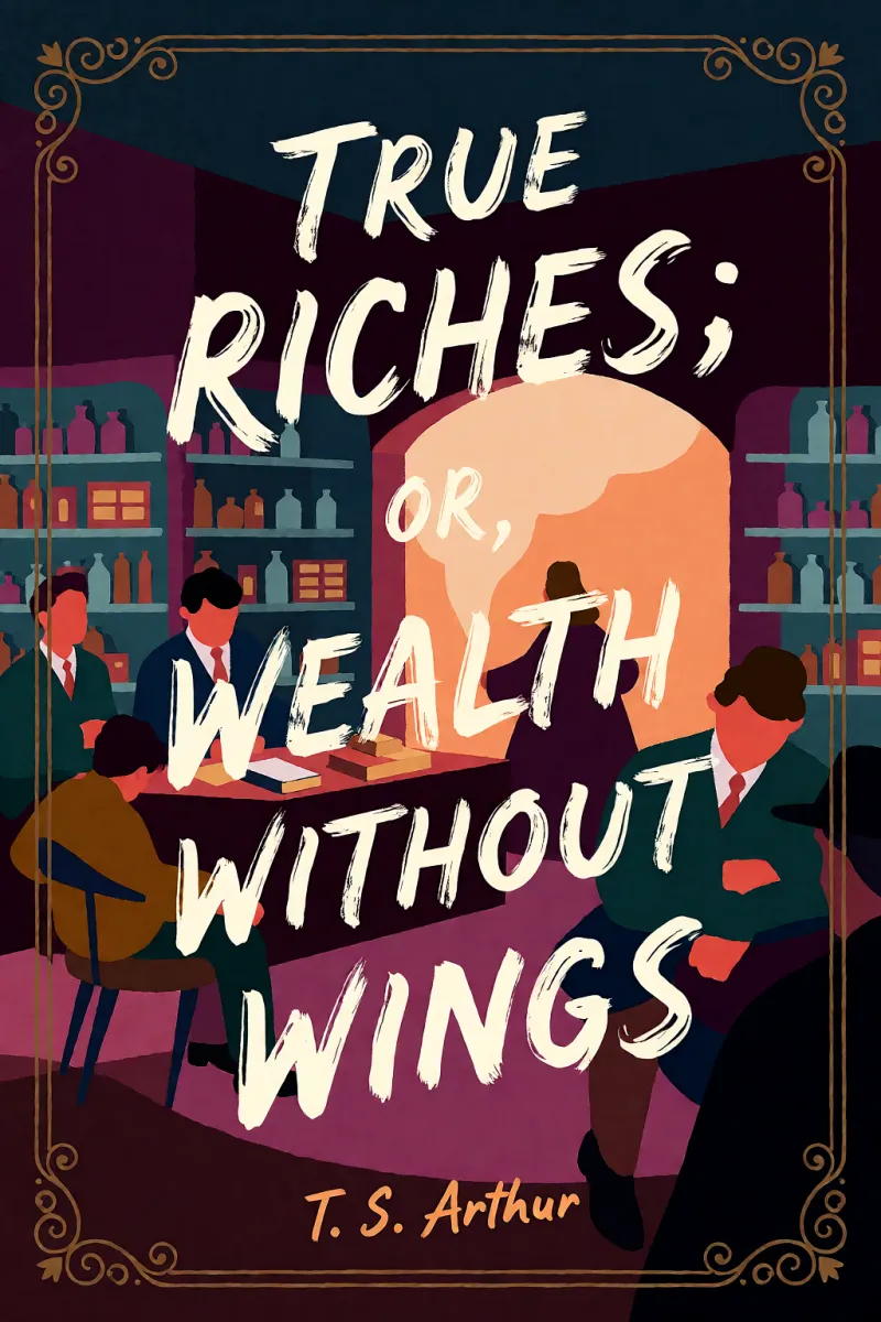 Cover of True Riches; Or, Wealth Without Wings by T. S. Arthur