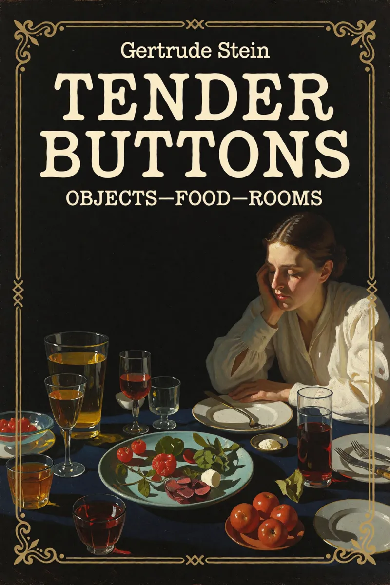 Cover of Tender Buttons: Objects—Food—Rooms by Gertrude Stein