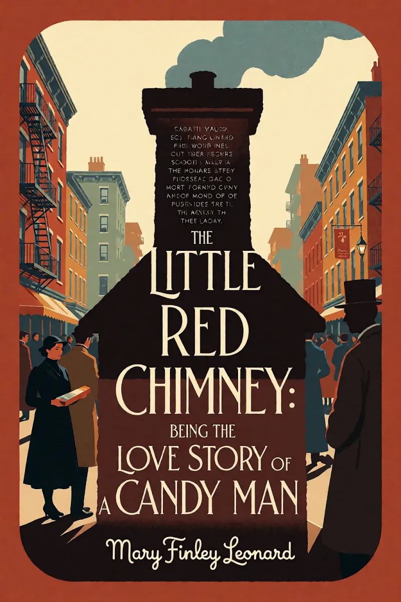 Cover of The Little Red Chimney: Being the Love Story of a Candy Man by Mary Finley Leonard