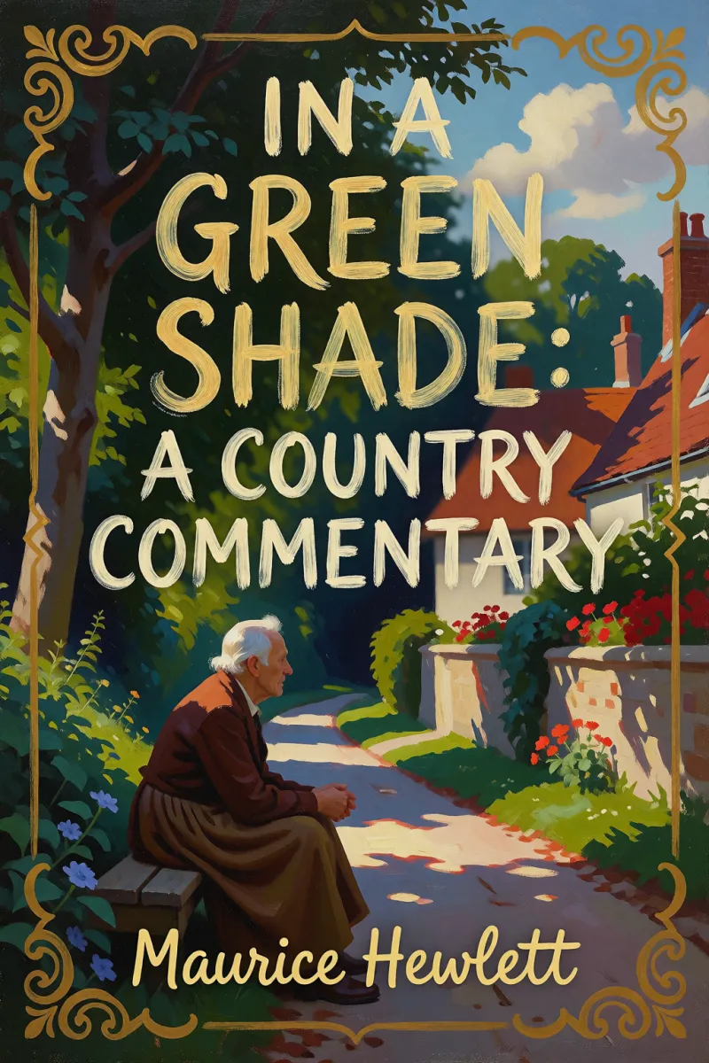 Cover of In a Green Shade: A Country Commentary by Maurice Hewlett