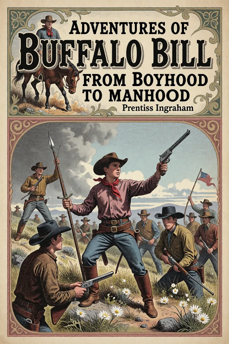Cover of Adventures of Buffalo Bill from boyhood to manhood by Prentiss Ingraham