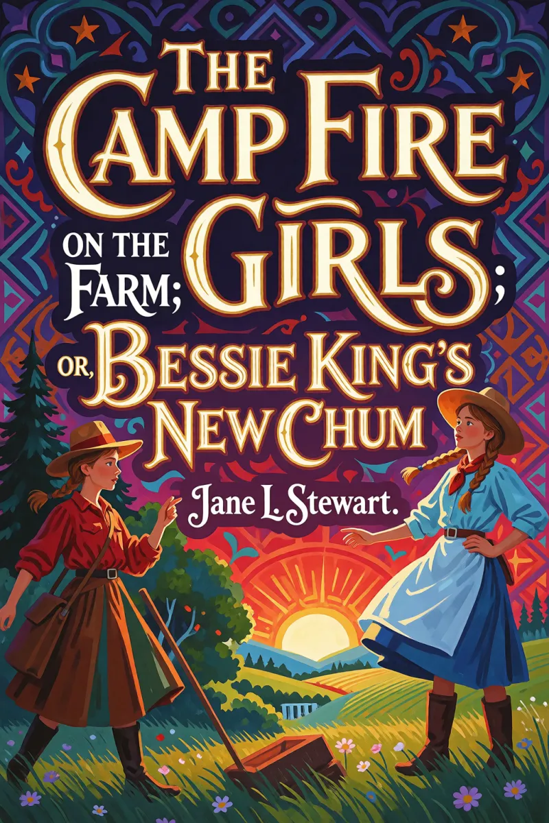 Cover of The Camp Fire Girls on the Farm; Or, Bessie King's New Chum by Jane L. Stewart