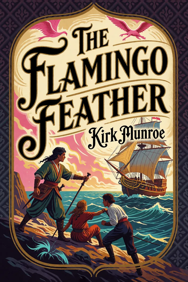 Cover of The Flamingo Feather by Kirk Munroe