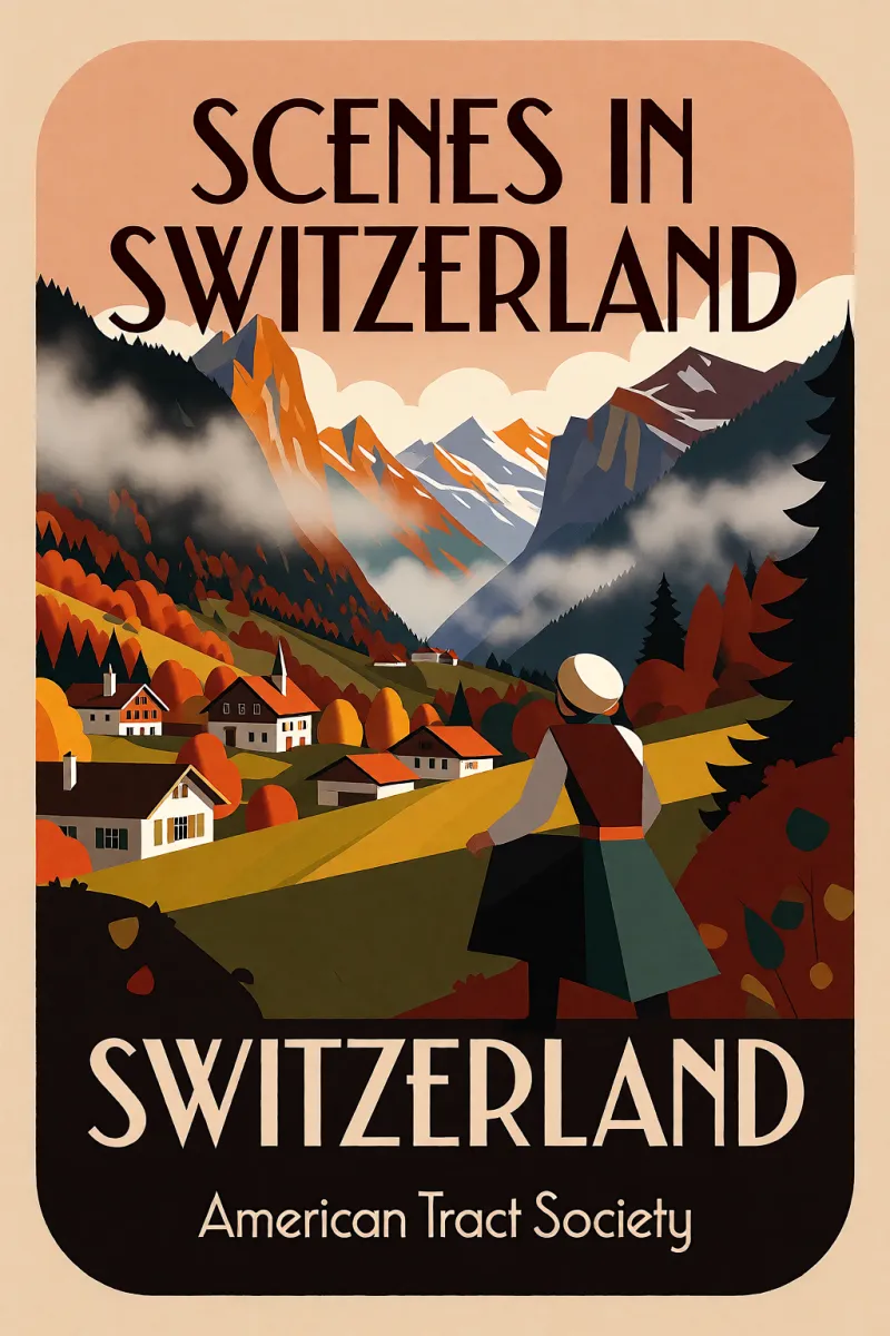 Cover of Scenes in Switzerland by American Tract Society