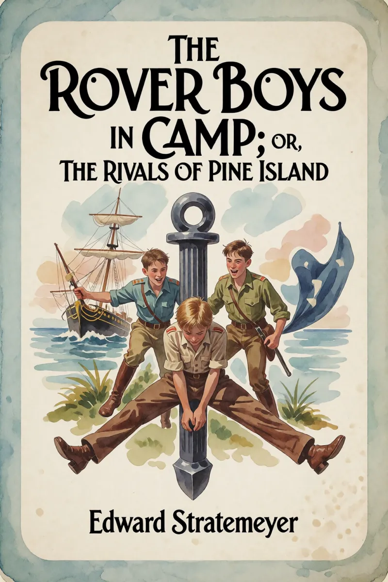 Cover of The Rover Boys in Camp; or, The Rivals of Pine Island by Edward Stratemeyer