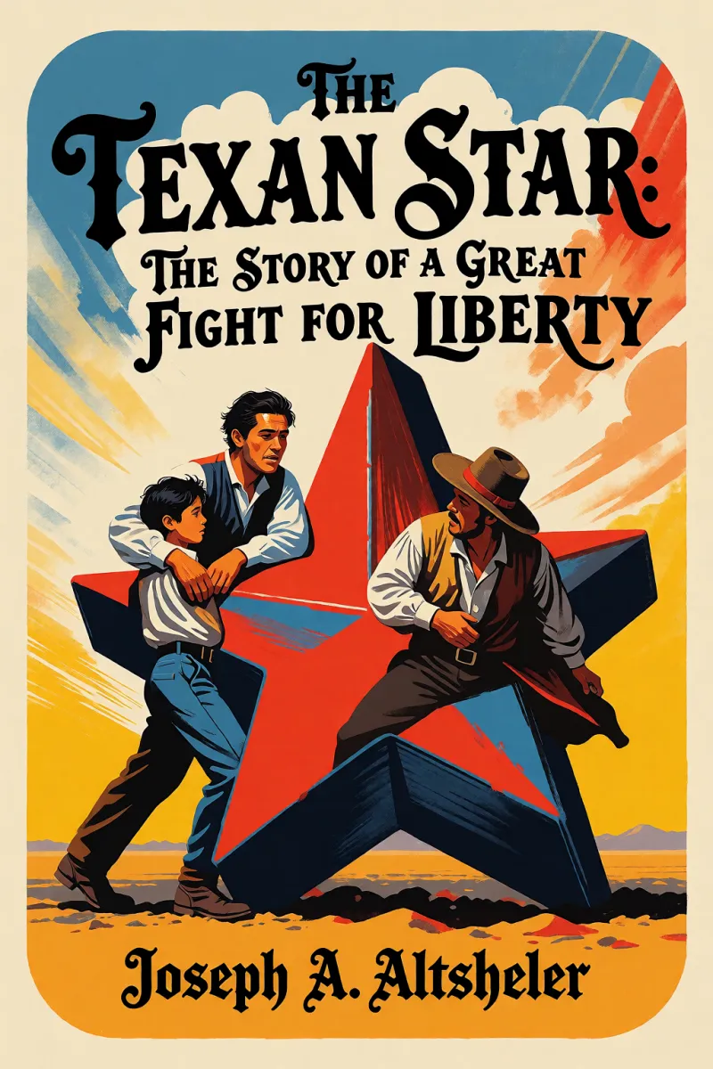 Cover of The Texan Star: The Story of a Great Fight for Liberty by Joseph A. Altsheler