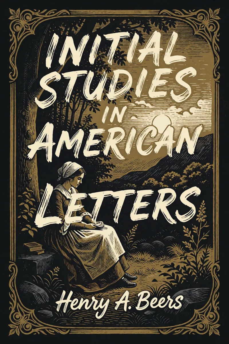 Cover of Initial Studies in American Letters by Henry A. Beers
