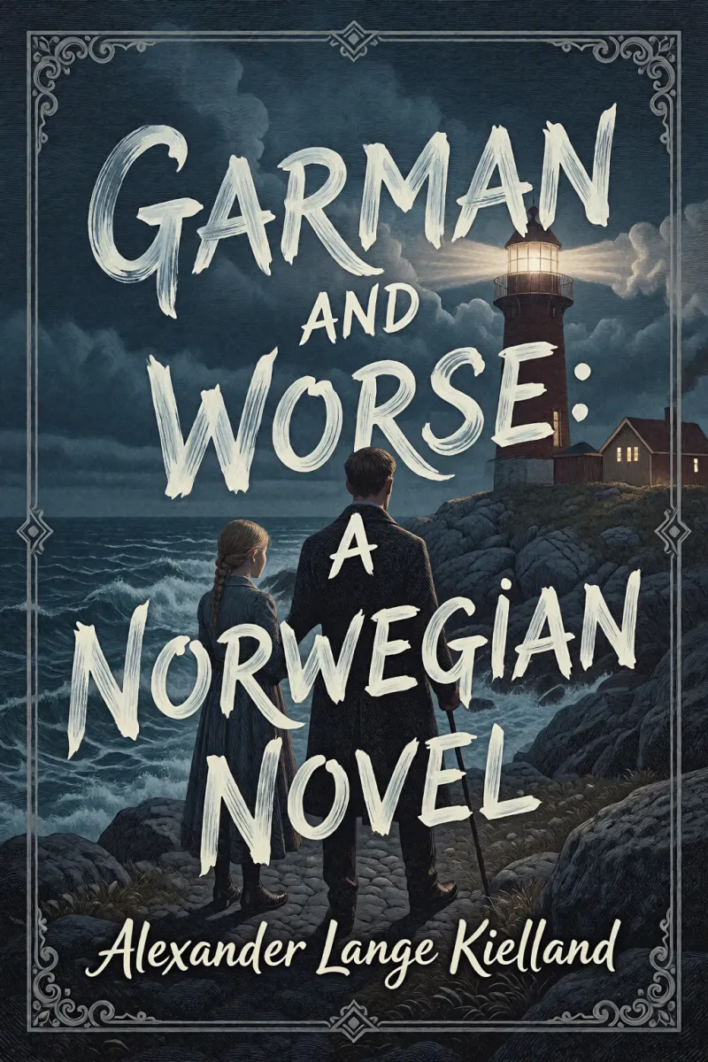 Cover of Garman and Worse: A Norwegian Novel by Alexander Lange Kielland
