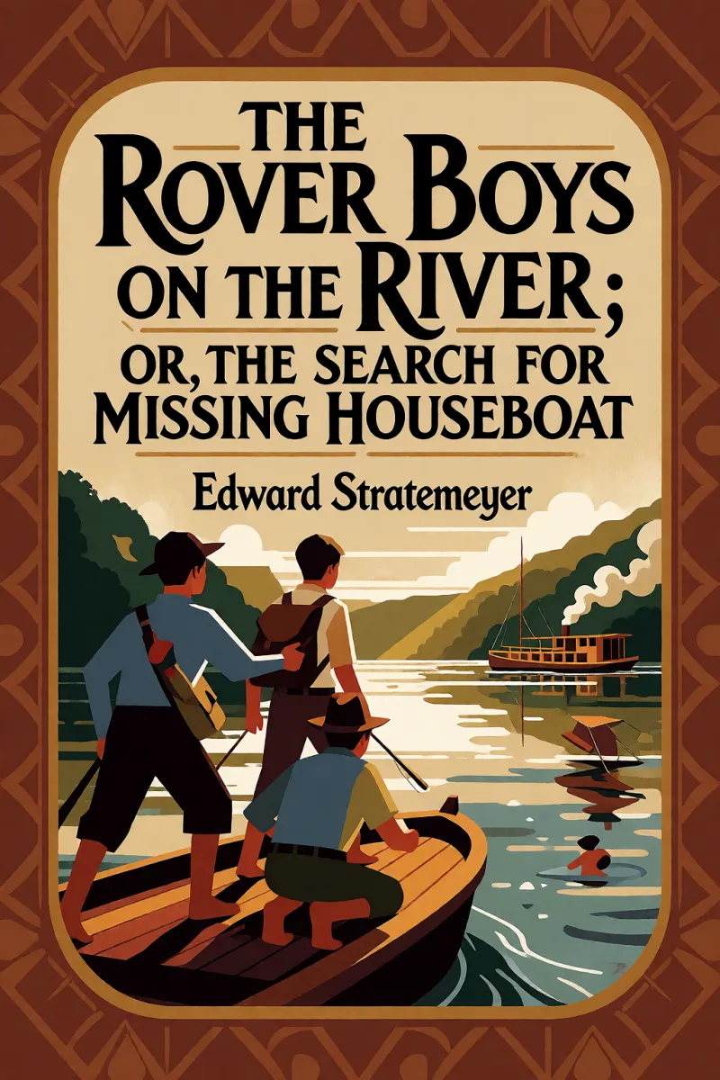 Cover of The Rover Boys on the River; Or, The Search for the Missing Houseboat by Edward Stratemeyer