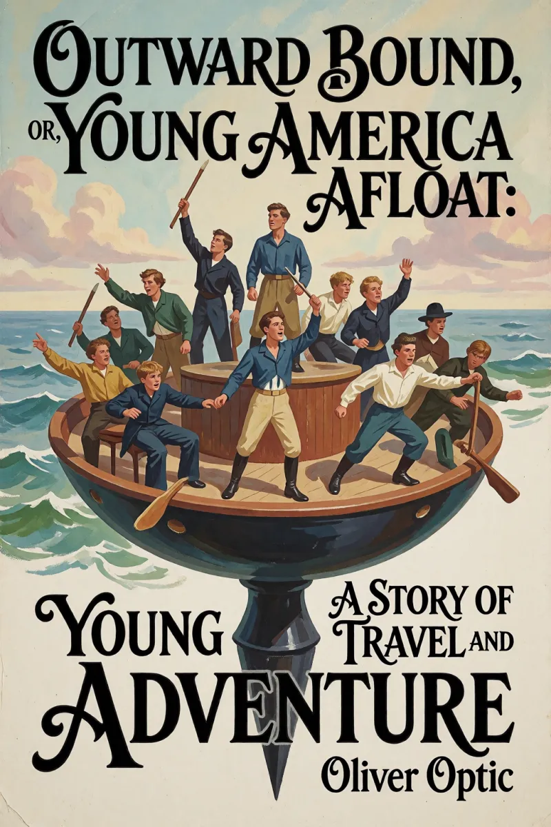 Cover of Outward Bound Or, Young America Afloat: A Story of Travel and Adventure by Oliver Optic